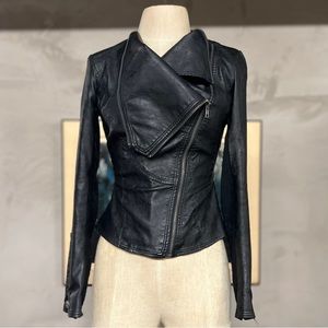 Blank NYC faux leather jacket
